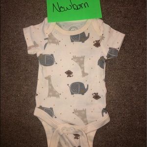 Animal print onesie
